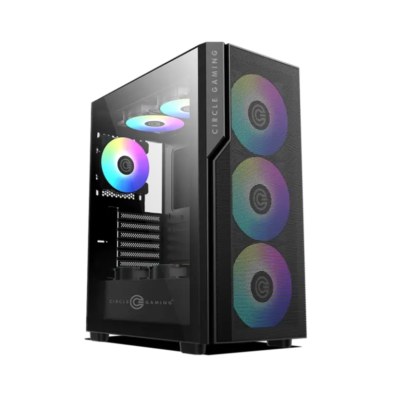 Circle Eliminator X5 Black Mid-Tower Cabinet