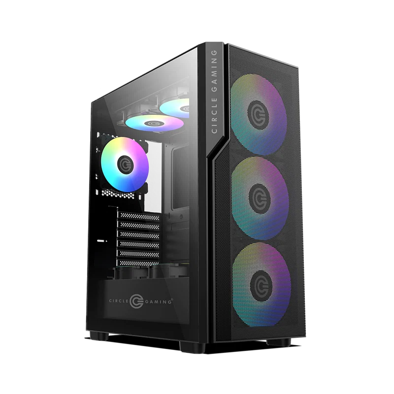 Circle Eliminator X5 Black Mid-Tower Cabinet