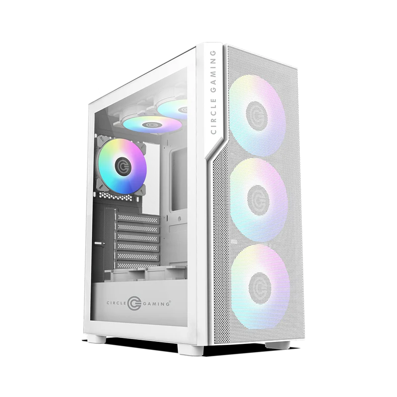 Circle Eliminator X5 E-ATX Type-C White Cabinet