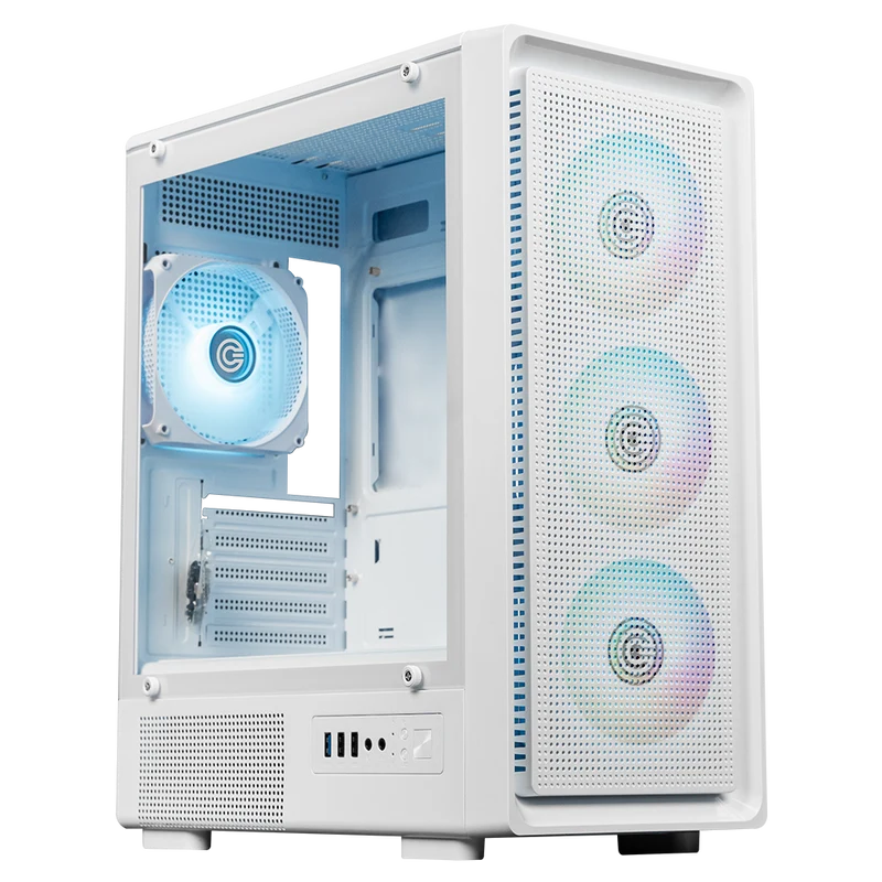 Circle Gladius M1 Mid-Tower White Cabinet