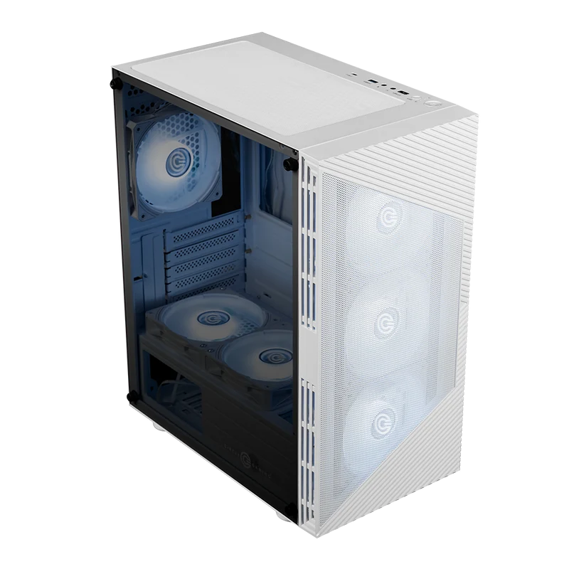 Circle Gladius M4 Mid-Tower White Cabinet