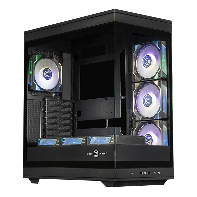 Circle Thrillux BTF Black Desktop Cabinet Circle Thrillux BTF Black Desktop Cabinet