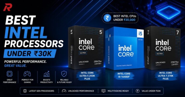 Avika Retails The best Intel processor under 30k in India right now, comparing 14th gen Core i3/i5 chips against the current Core Ultra 200 series